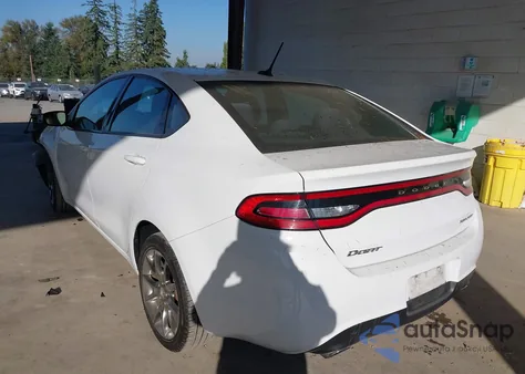 2015 Dodge Dart Sxt из США, поврежденный, VIN 1C3CDFBB1FD165645